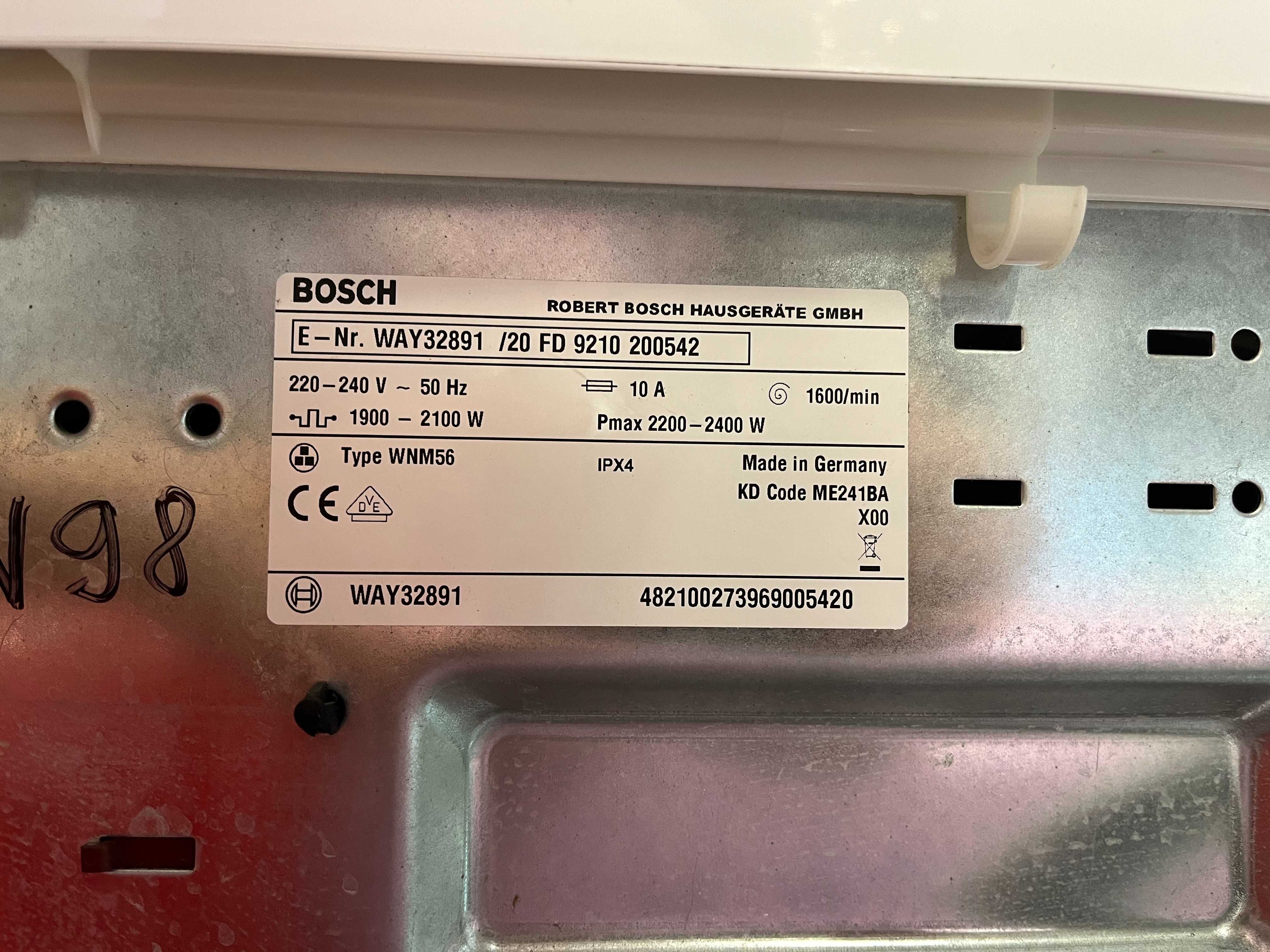 Пральна машина Bosch Home Professional | i-Dos