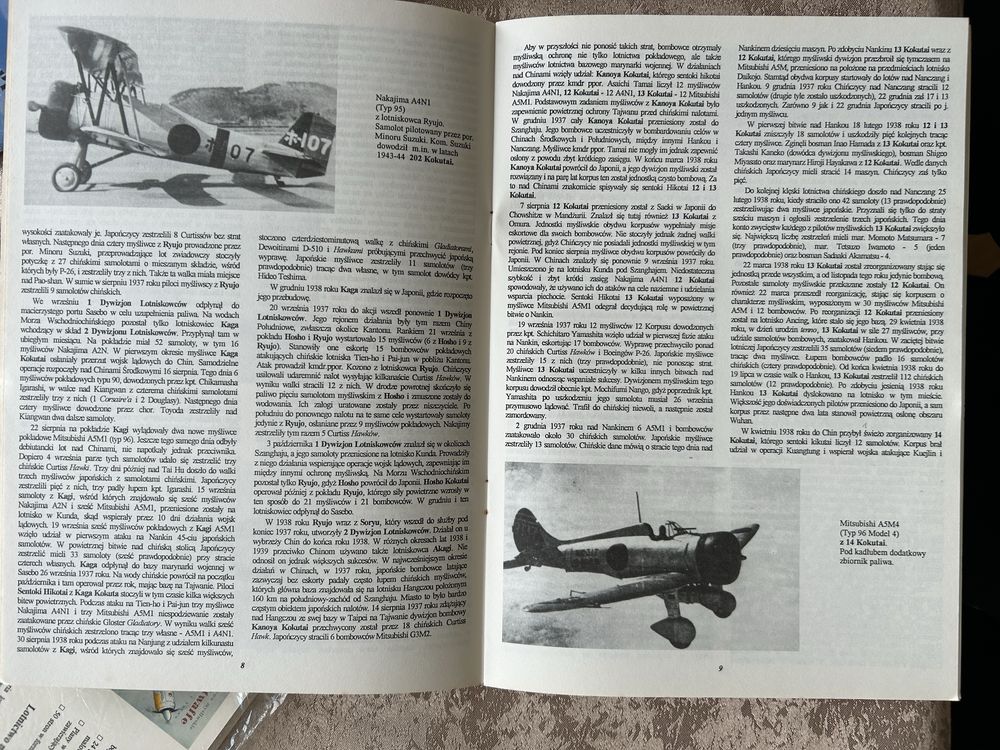 monografia Lotnictwo myśliwskie Japonii. Historia i barwa. Unikat