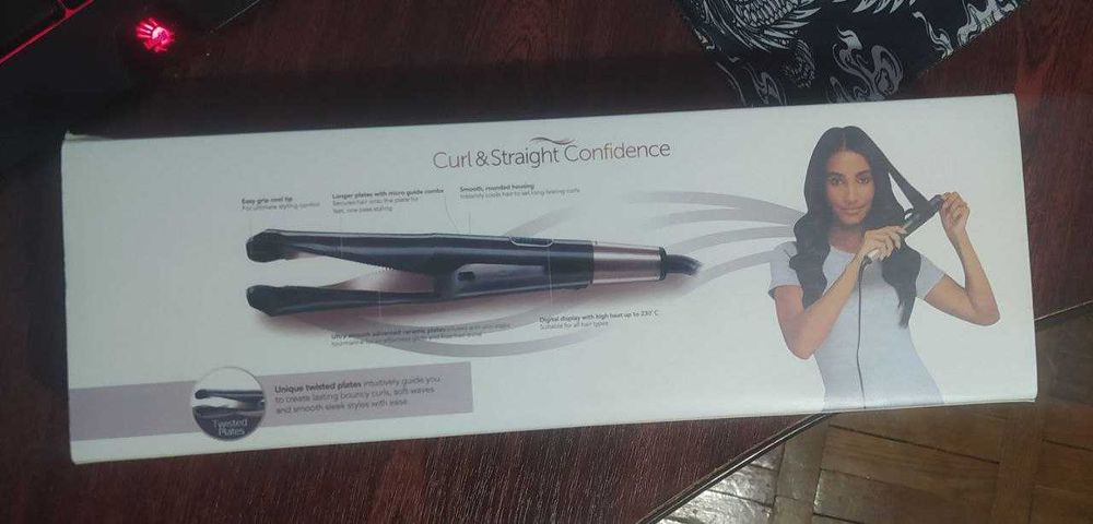 Стайлер 2 в 1 Curl & Straight Confidence