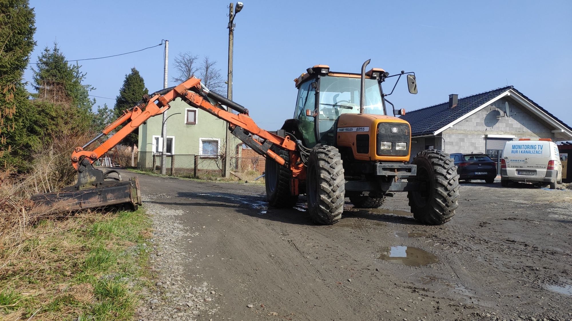 Massey Ferguson 6255 kosiarka 5m