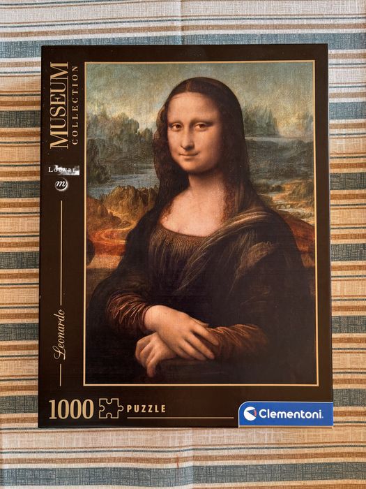 Puzzle/Quebra-cabeças Mona Lisa 1000 peças