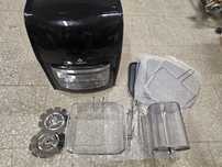 Airfryer czarny frytkownica piekarnik do smażenia pieczenia 557805U