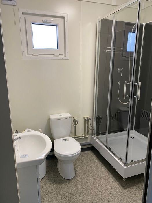 Kontener biuro z łazienką socjalny