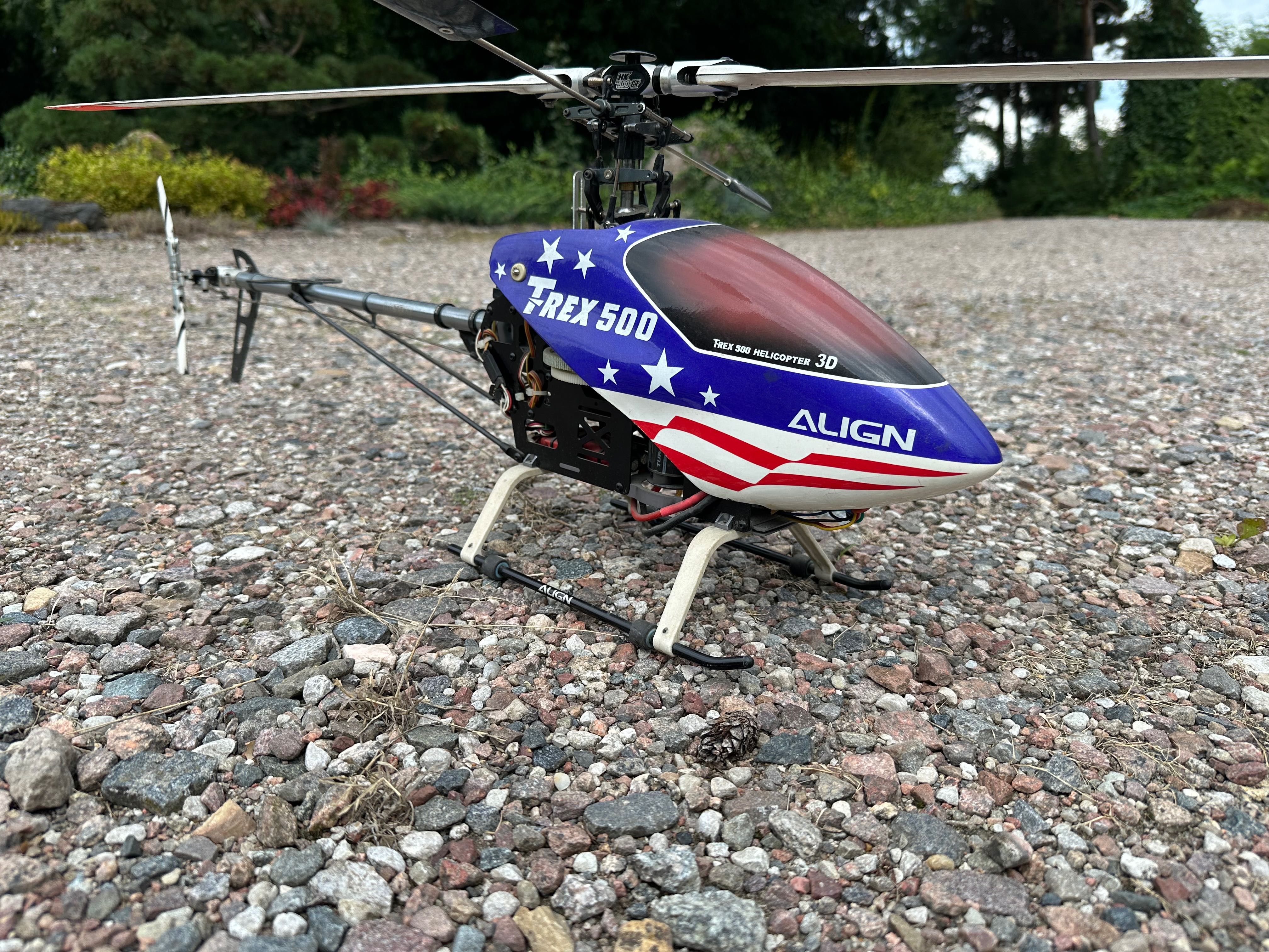 Helikopter align t rex 500 - model aluminiowy