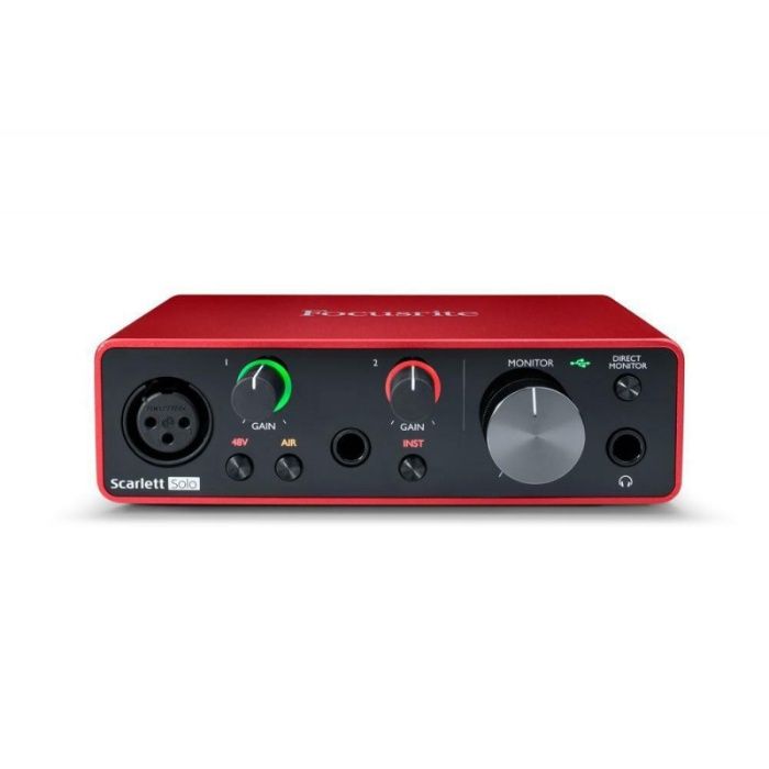 Focusrite Scarlett Solo 3 rd Gen- В наявності