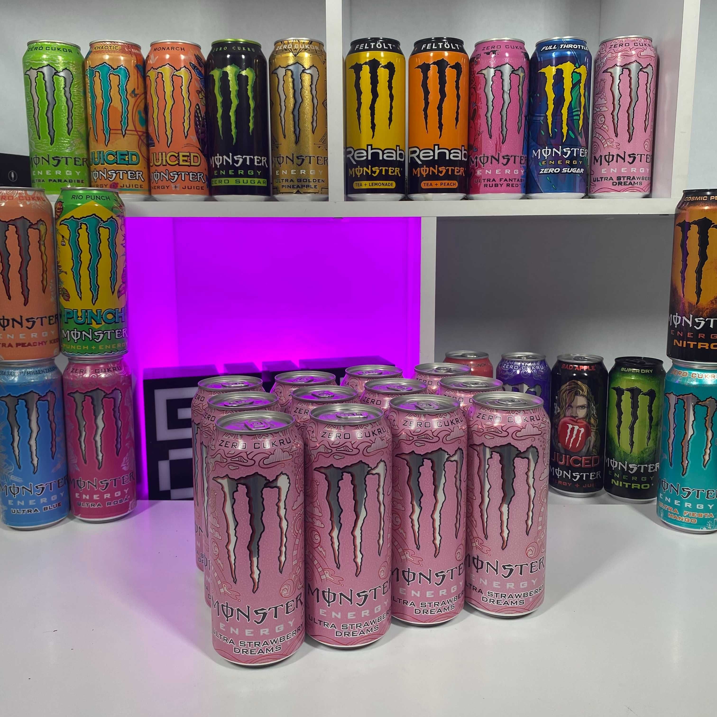 Напій енергетичний Monster Energy ексклюзив Гуртомх12 Енергетик Монстр