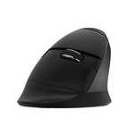 bezprzewodowa mysz pionowa delux m618mini db bt+2.4g 2400dpi (czarna)