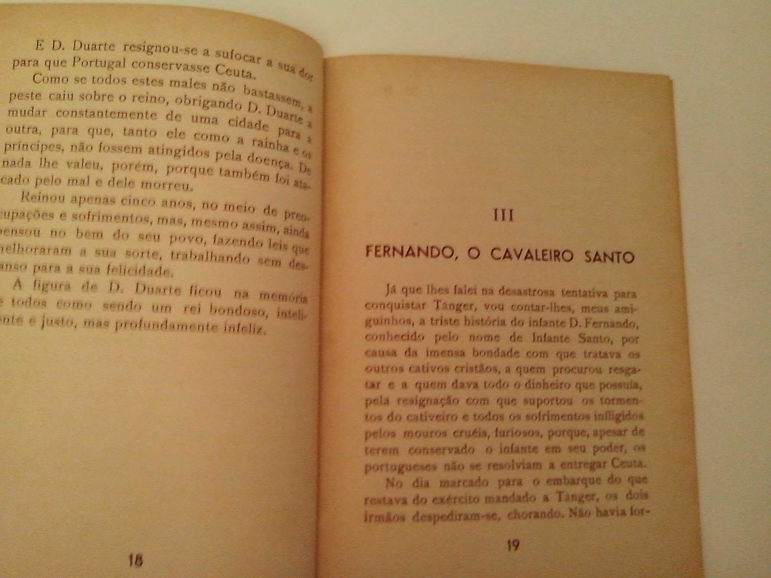 Livro " Os quatro cavaleiros invencíveis"