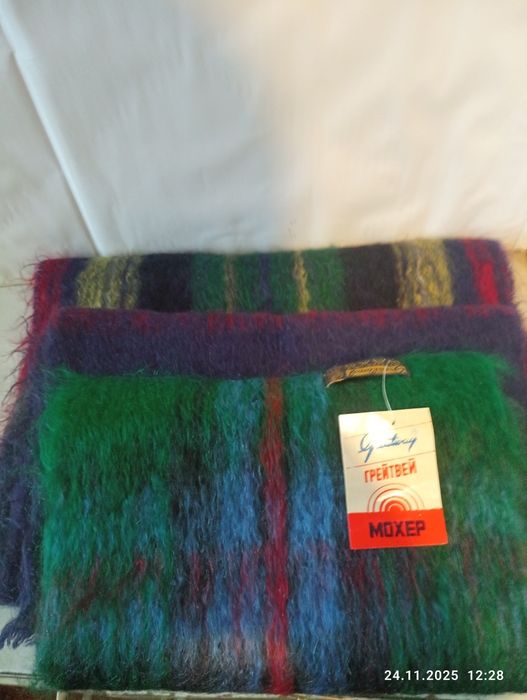 Шарф мохеровый .