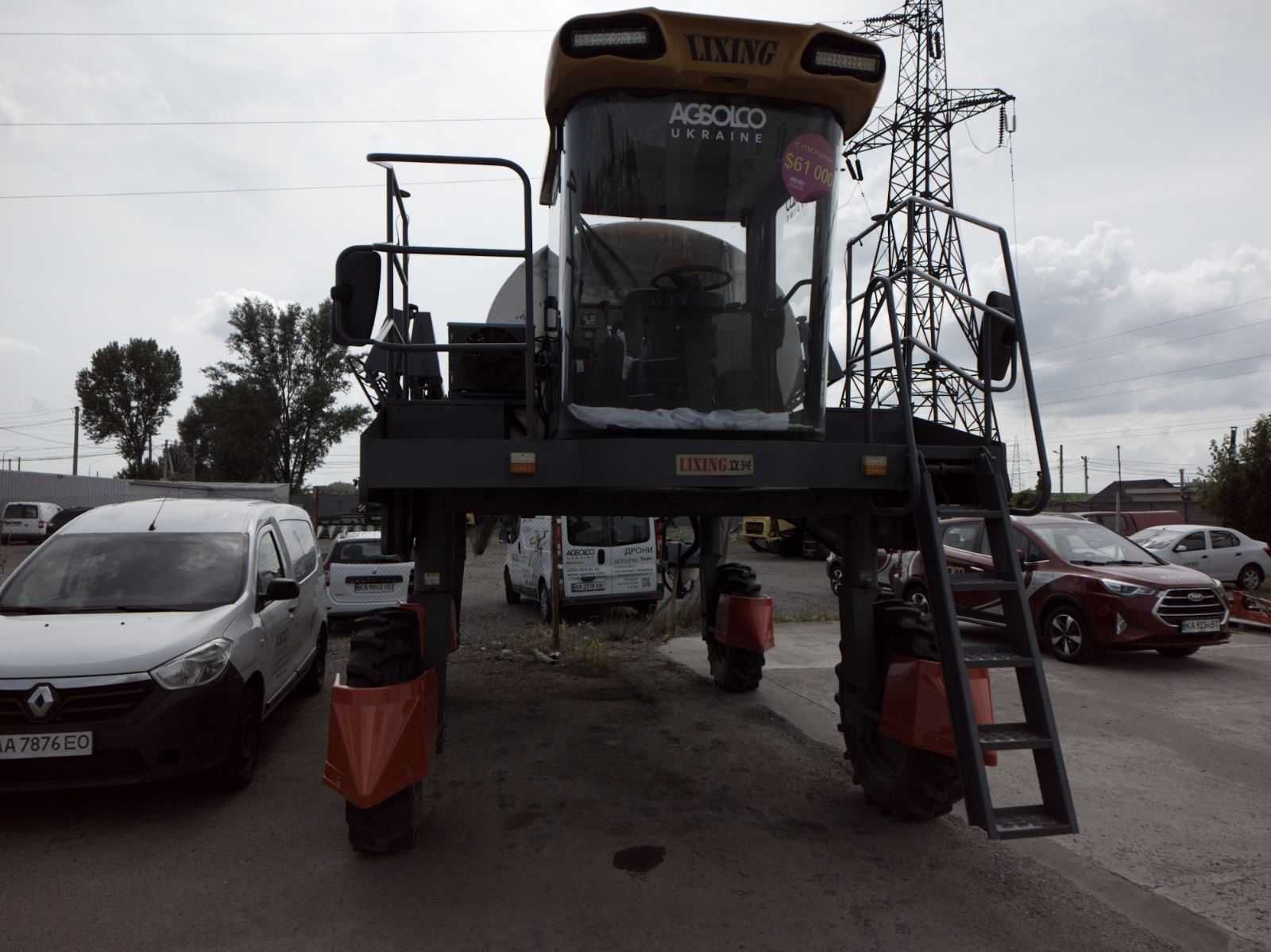 Оприскувач самохідний  Lixing  3WPZ-5000GX4   4WD