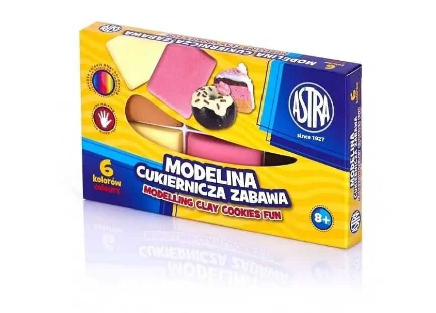 Modelina Astra 6 szt. cukiernicza zabawa