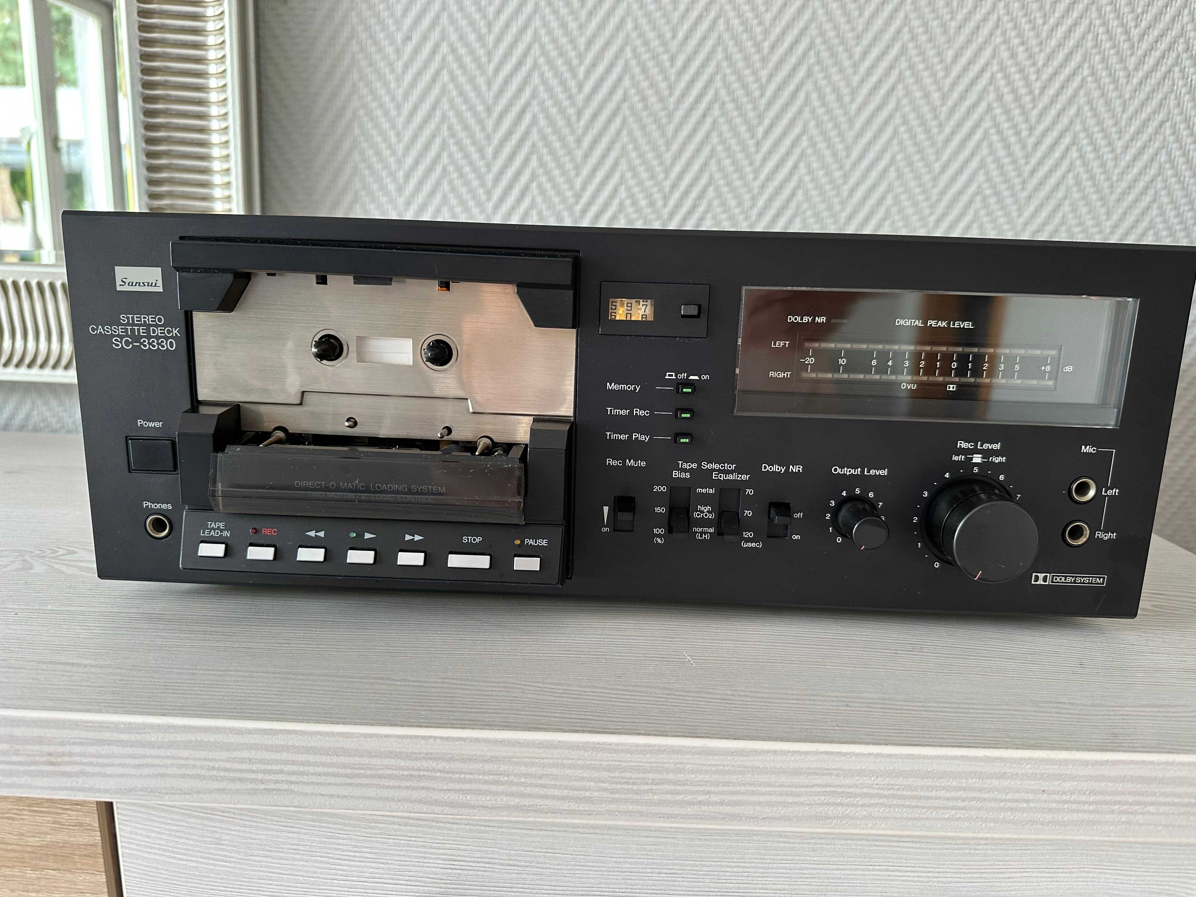 SANSUI SC-3330 Deck Magnetofon Top Hi-Fi