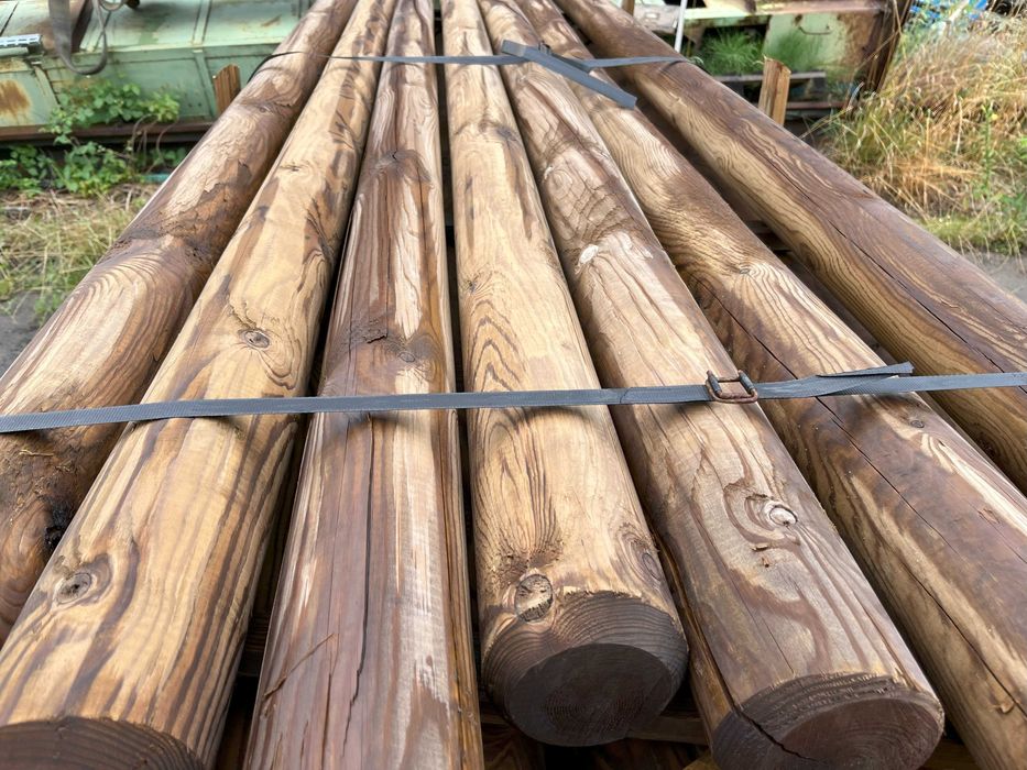 Palisada Toczona Impregnowana