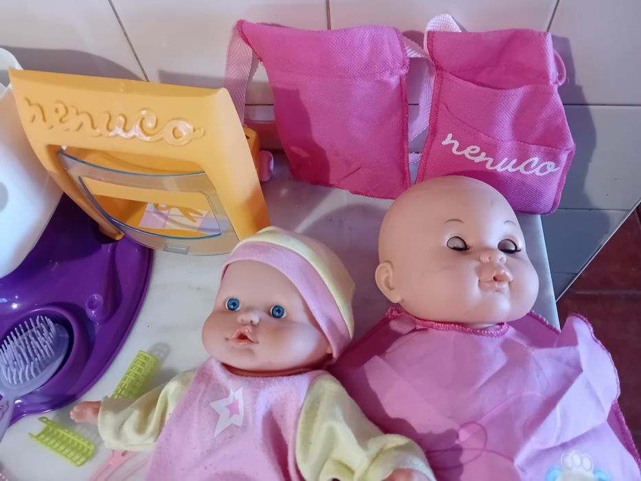 Conjunto de 2 Bonecos/Acessórios Nenuco