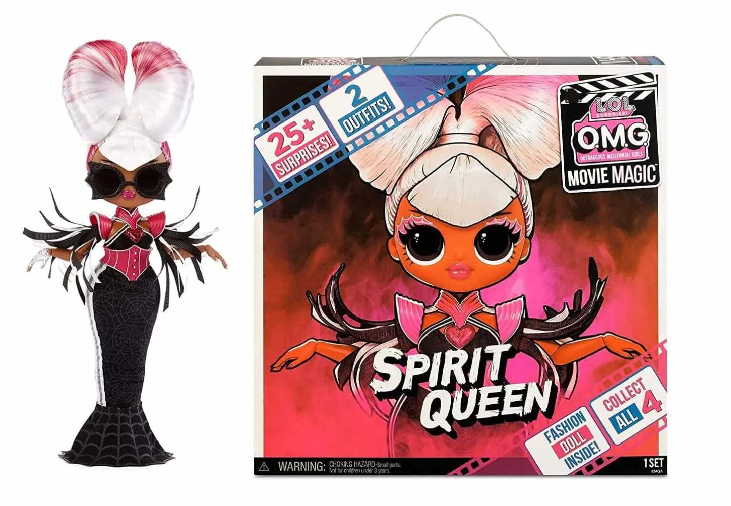 Лялька Лол Королева Кураж LOL Movie Magic Spirit Queen кукла