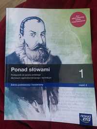 Podręcznik do języka polskiego Ponad słowami klasa 1 część 2