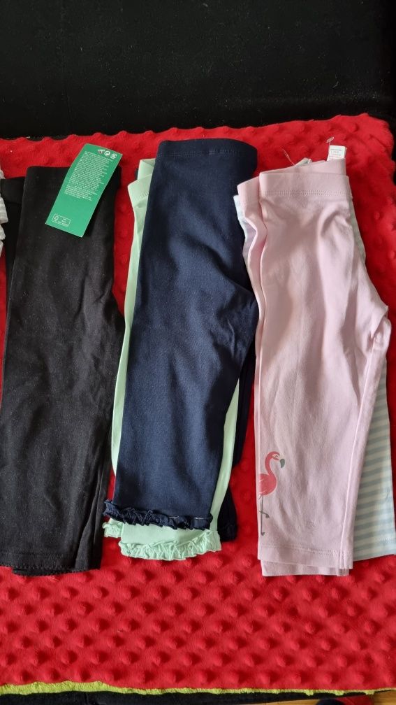 Legginsy za kolano  r.98- 5 szt