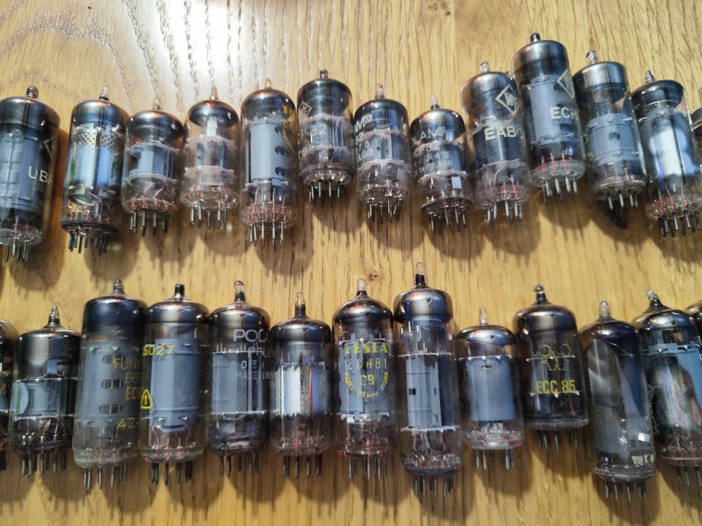 Lampy elektronowe z dawnych lat