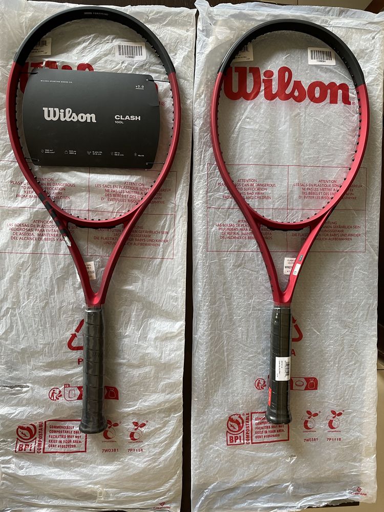 Wilson Clash 100L 2 sztuki super cena