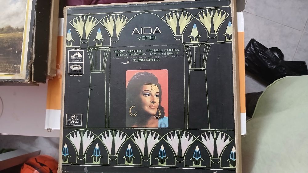 Disco vinil -Aida