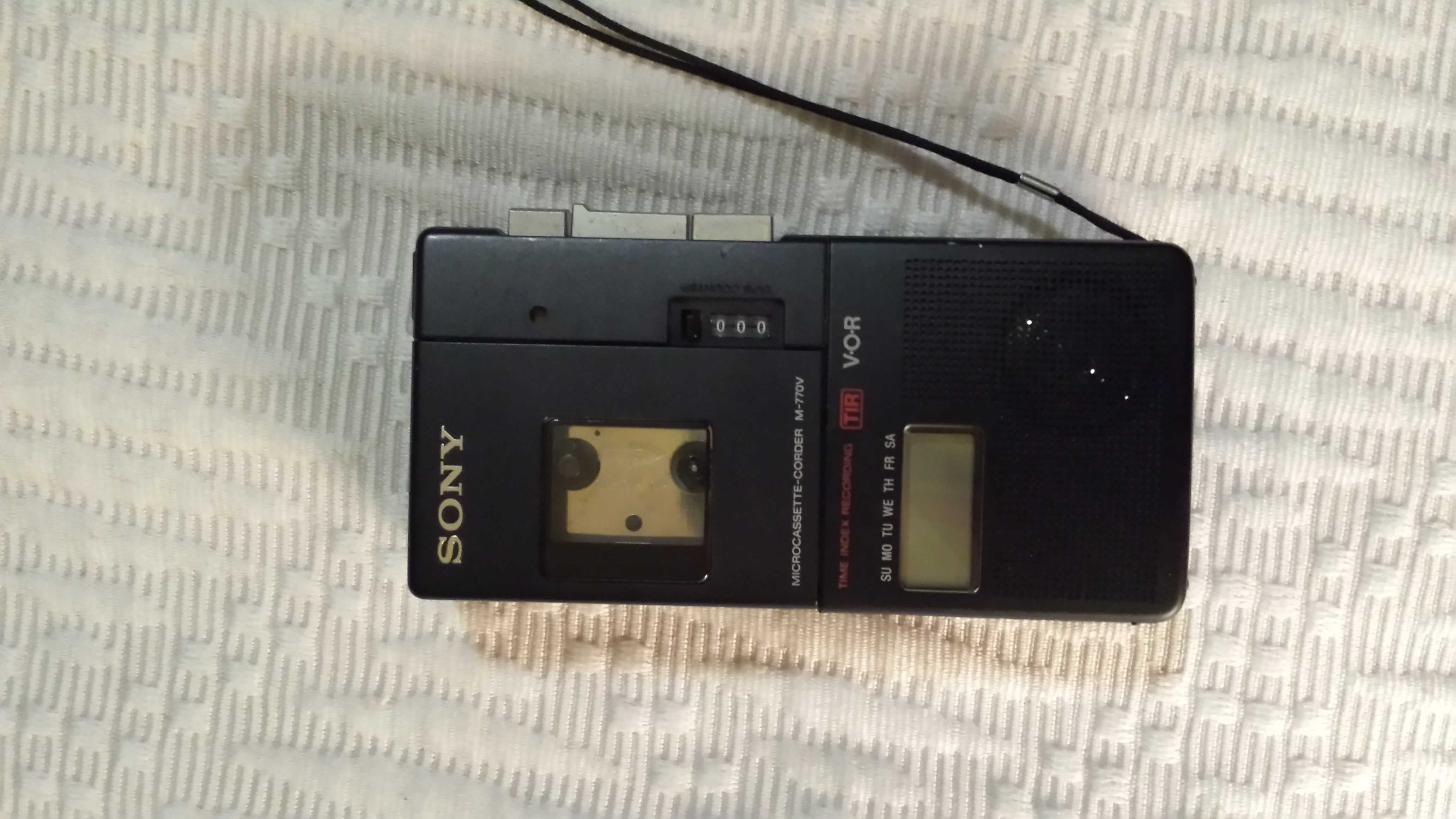 Gravador Sony Microcassette-Corder M-770V