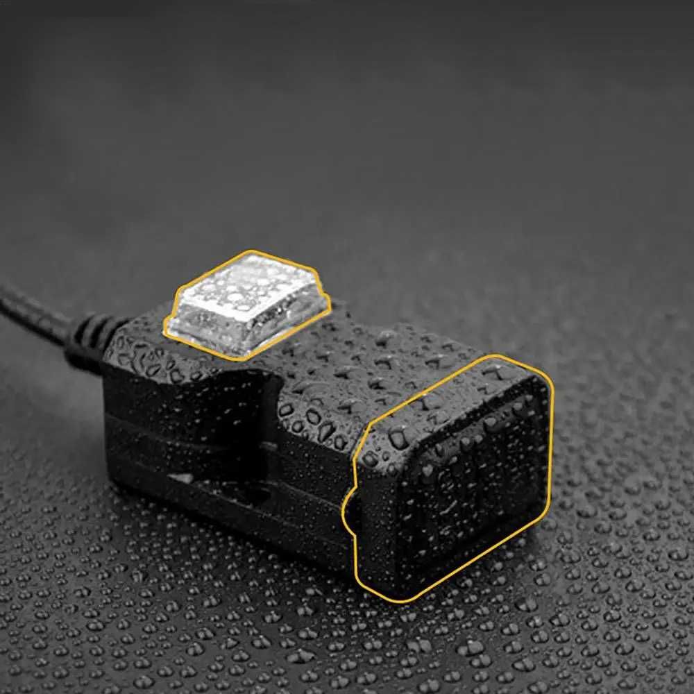 Carregador USB duplo moto interruptor
