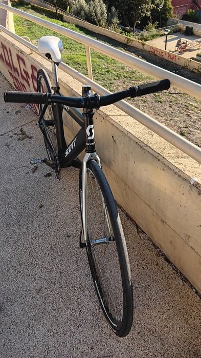 Bicicleta single speed contrapedal