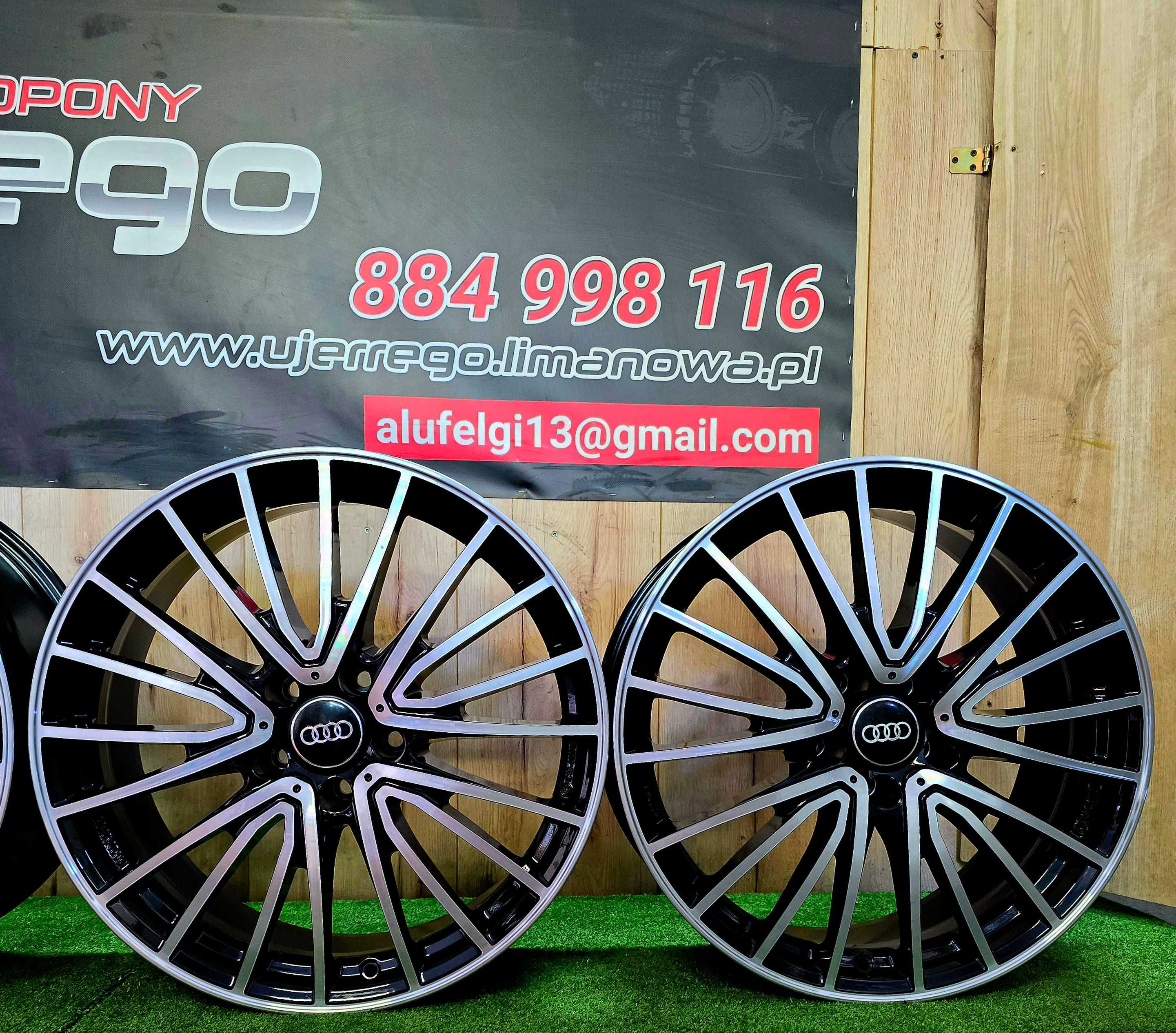 NOWE ALUFELGI AUDI 19x5x112-A3,A4,A6,A7,Q3,Q5, e-tron,TT-[ ET40 i 49)