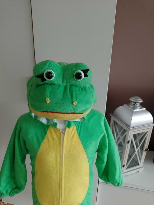 Strój karnawałowy ŻABA ŻABY PŁAZA kostium przebranie 98/104 (480)