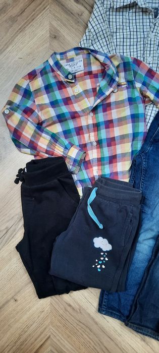 Paka ubranek dla chlopca r.104-110