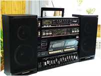 Radiomagnetofon KAMOSONIC KA1000 Karaoke Stereo 80-90' PRL