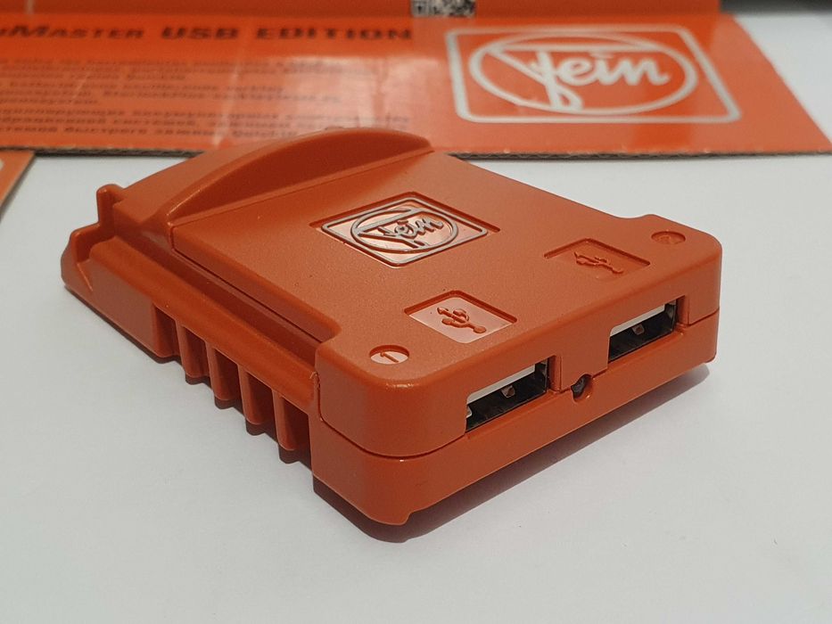 Adapter ladowarka USB do baterii FEIN 12v-14,4-18v akumulator nowy