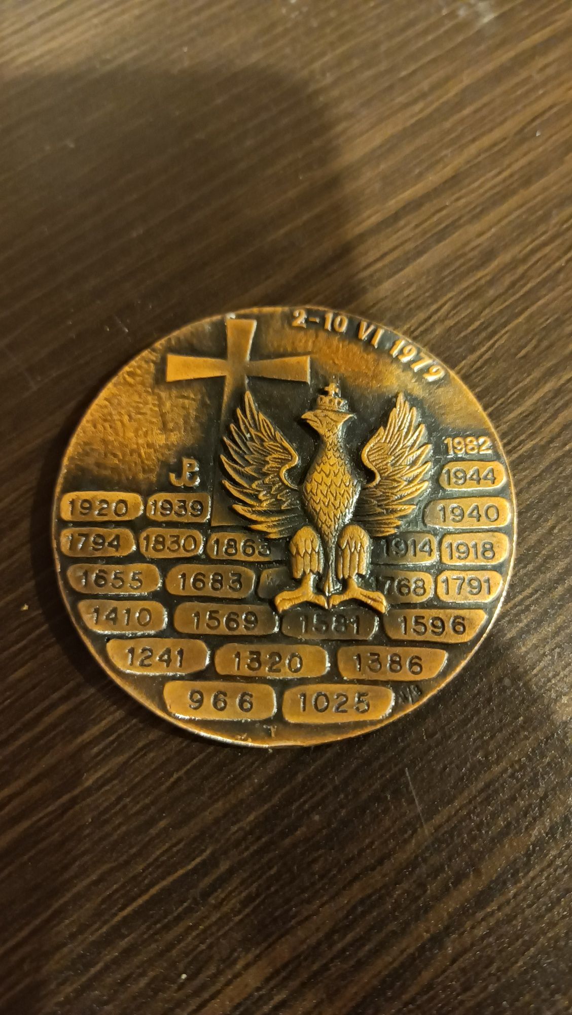 Medal Semper Fidelis z Orłem Rzeczpospolita