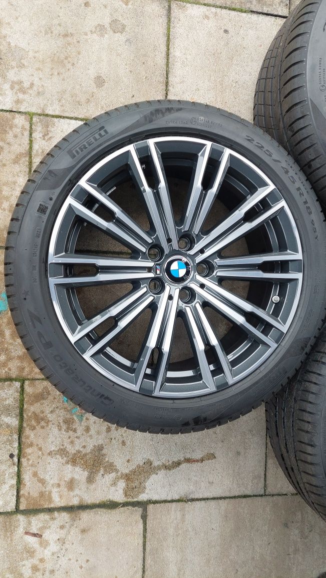 Nowe oryginalne koła lato BMW 2 G42 3 g20 g21 4 g22 18" 790m Pirelli*