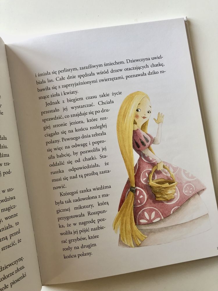 Roszpunka / Rapunzel bajka na motywach Braci Grimm