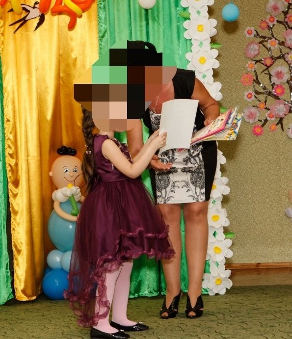 Платье на выпускной в детском саду