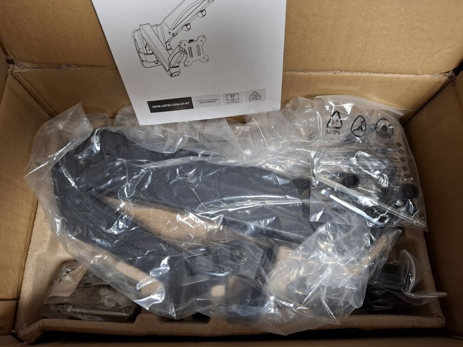 !! Uchwyt do 2 monitorów 17-32" Ścienny PREMIUM SLIM !!