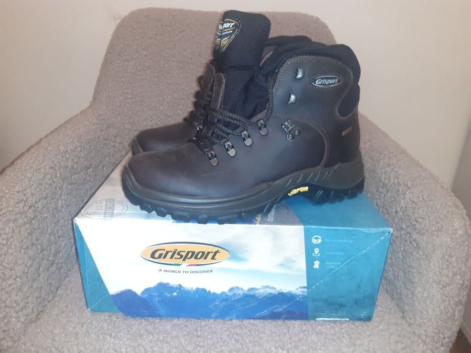 Buty trekkingowe męskie Grisport rozm. 43 dark brown