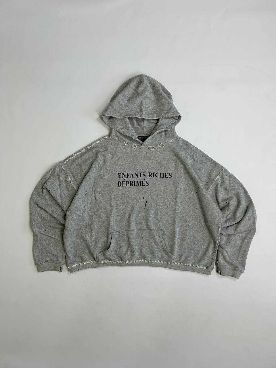 Enfants Riches Deprimes худі сіре archive худи серая кофта distressed