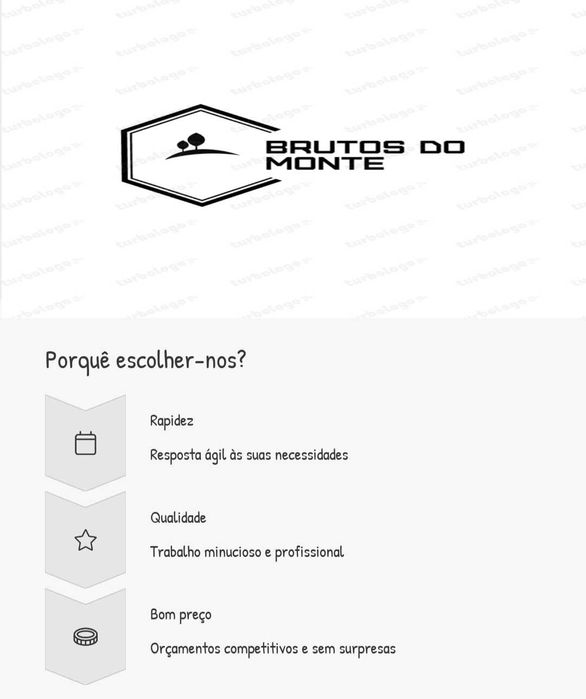 Brutos do monte limpeza de terrenos