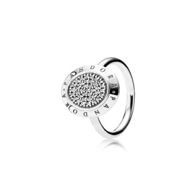 Anel Pandora Signature em Prata de Lei 925 Novo!
