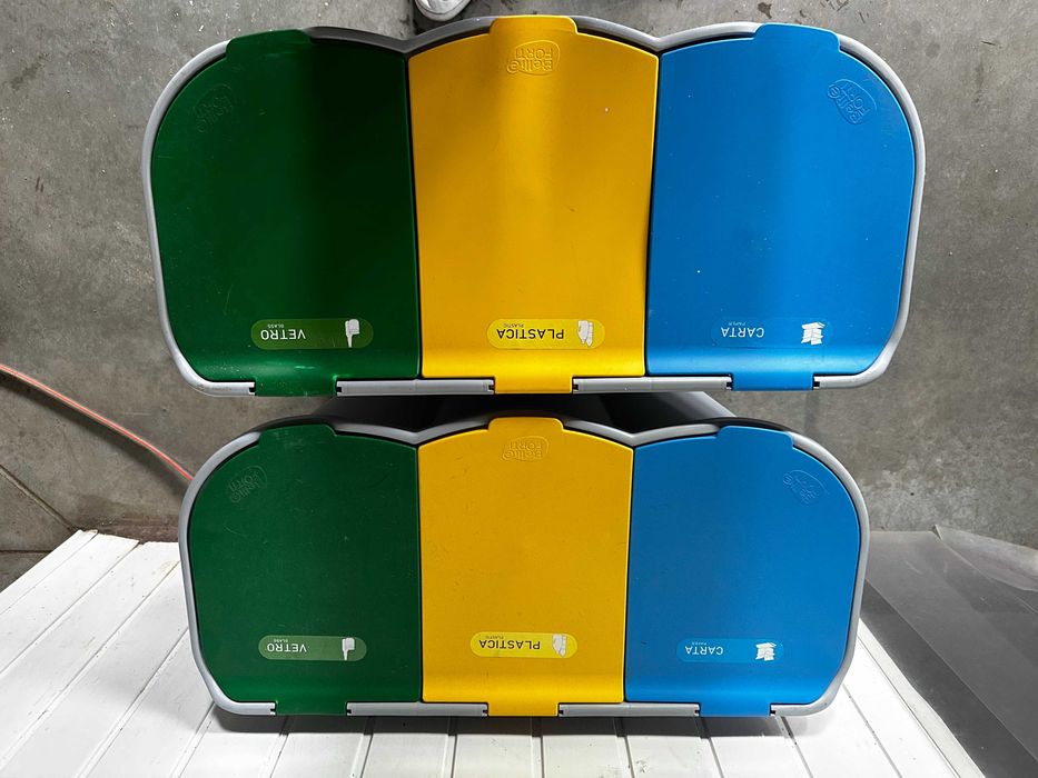 Kosze na śmieci z segregacją
