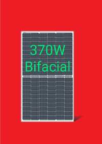 Painel Fotovoltaico 370W Bifacial 120 célula Longi monocristalino mono
