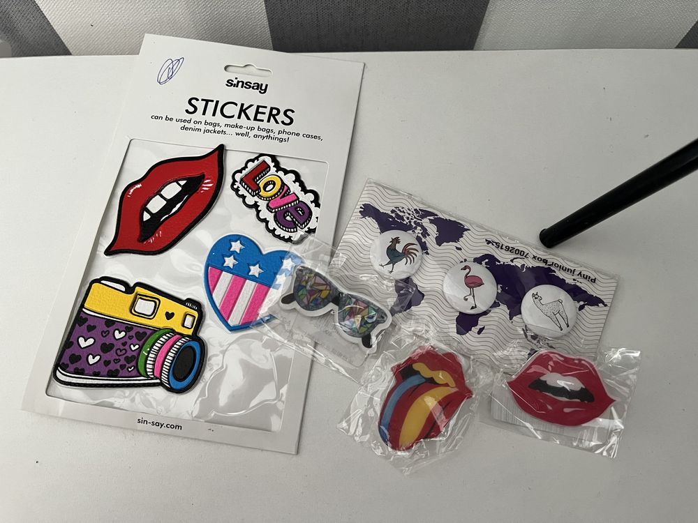 Naszywki na ubrania , stickers, naklejki na ubrania