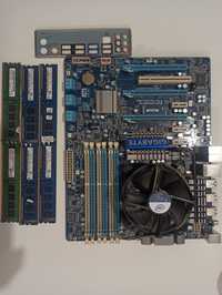 Gigabyte GA-X58-USB3 procesor Intel i7-950 24 GB RAM