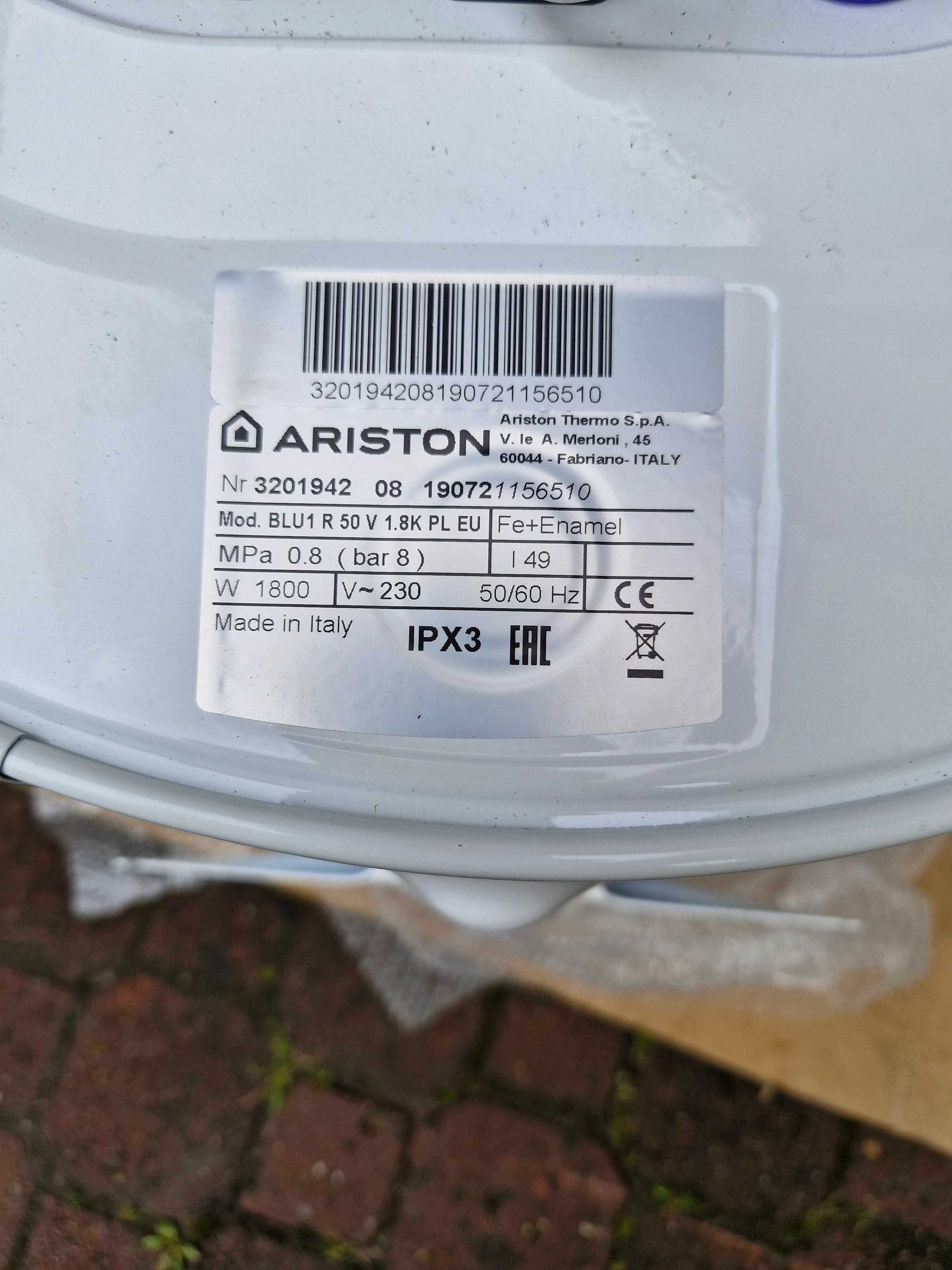 Ariston Blu1 R Evo 50 V Elektryczny Podgrzewacz