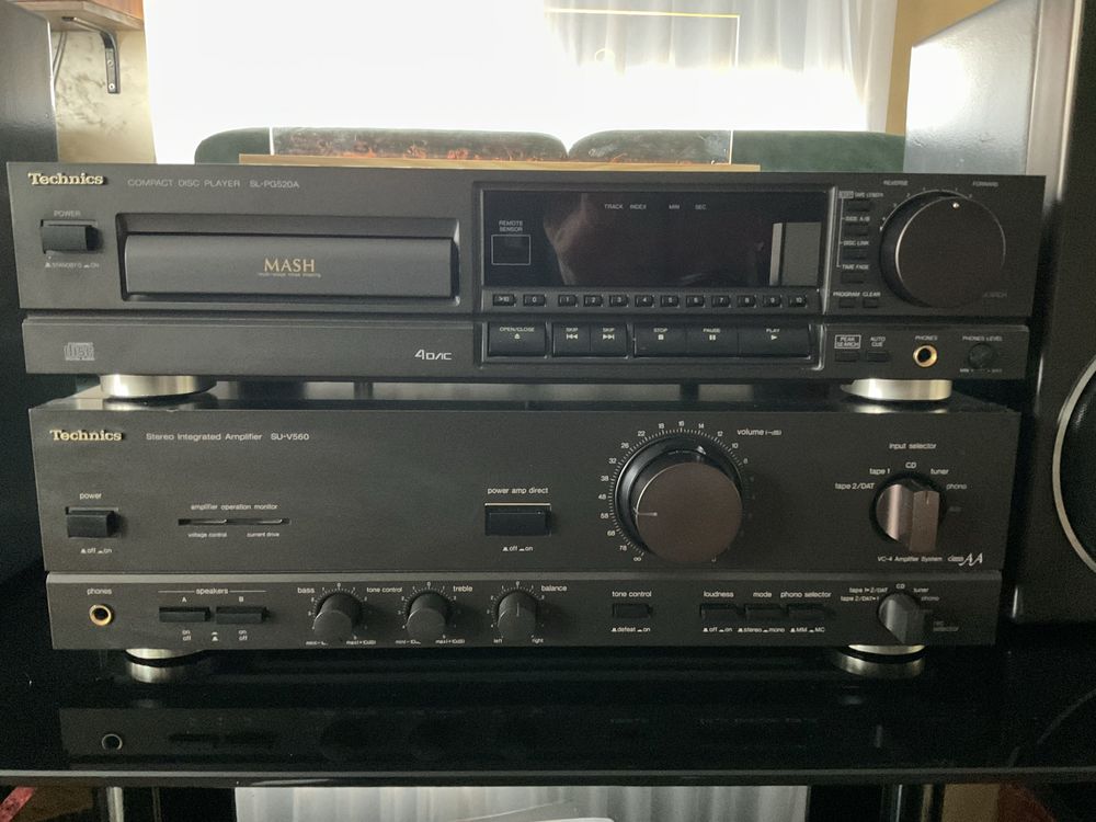 Technics wzmacniacz cd