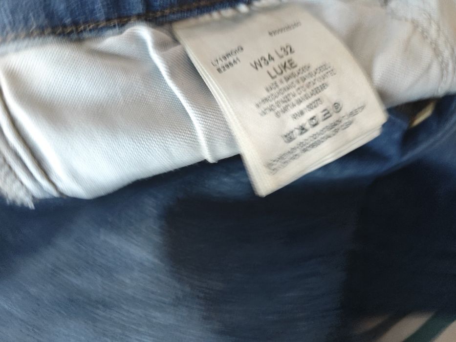 Spodnie Lee, 2 pary, niebieskie, czarne W34L32