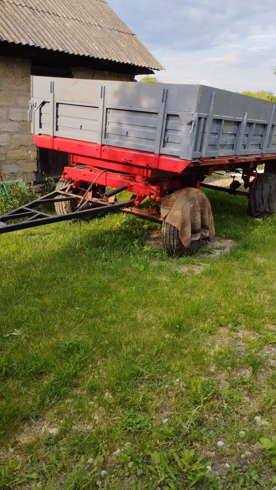 Продам причіп на 2 осі