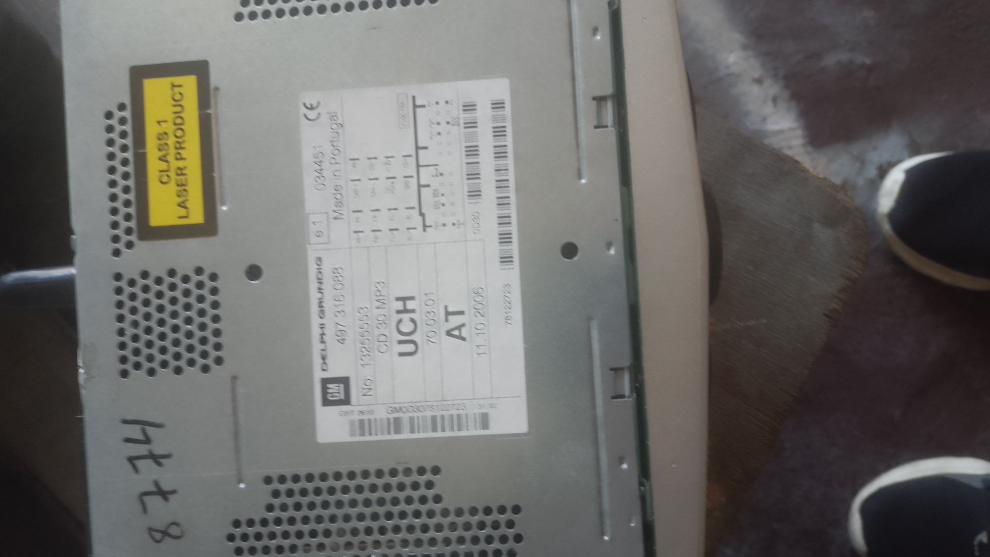 Продам магнитолу cd30 mp3